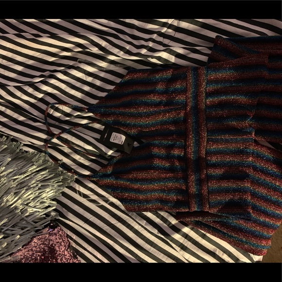 Keepin' Some Secrets Jumpsuit - MultiColor - Picture 5 of 8